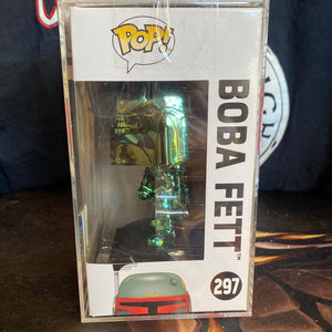 Funko POP! Boba Fett #297 Green Chrome 2019 Limited - FRENLY BRICKS - Open 7 Days