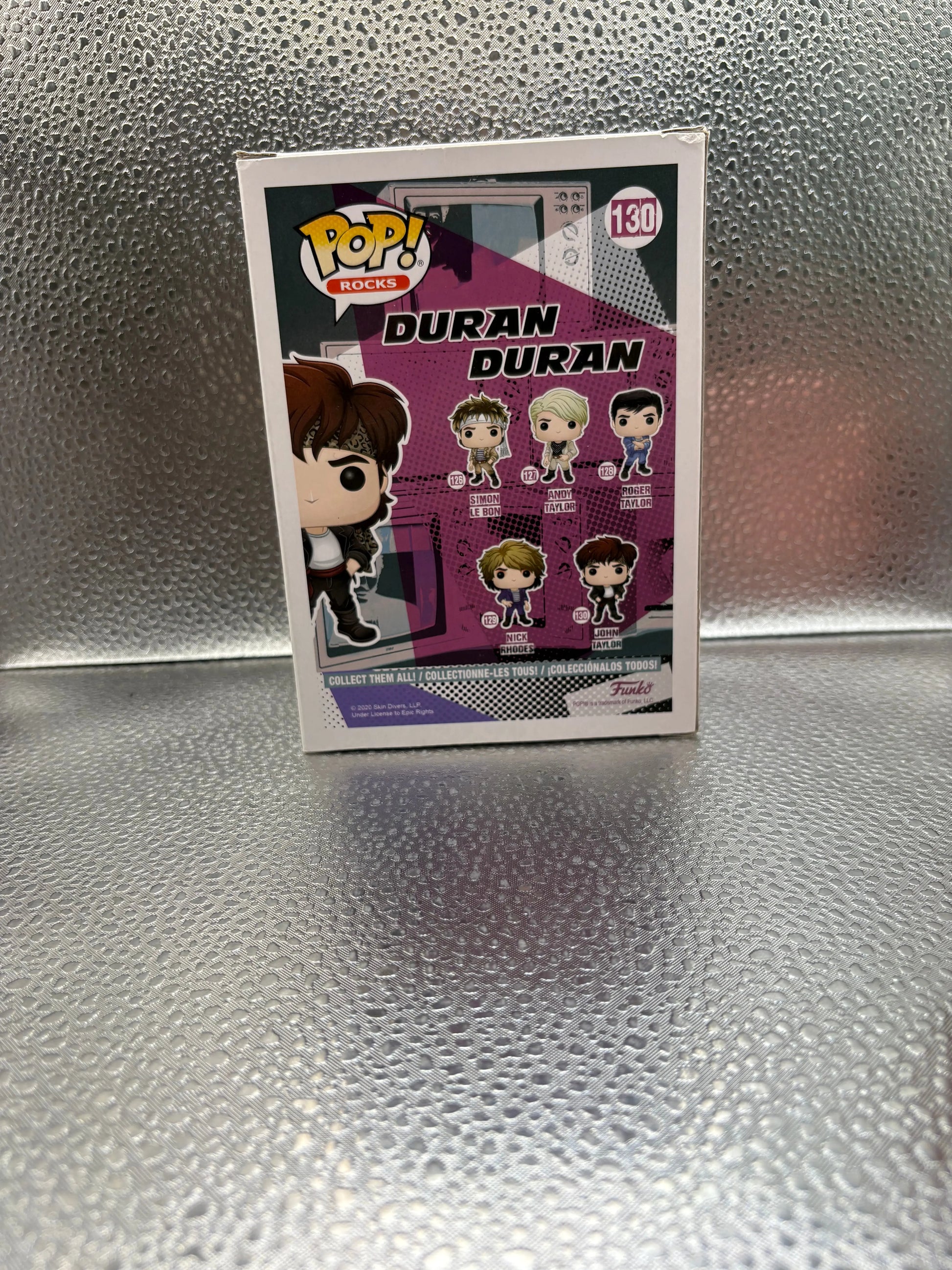 Funko Pop Vinyl #130 Duran Duran John Taylor FRENLY BRICKS - Open 7 Days