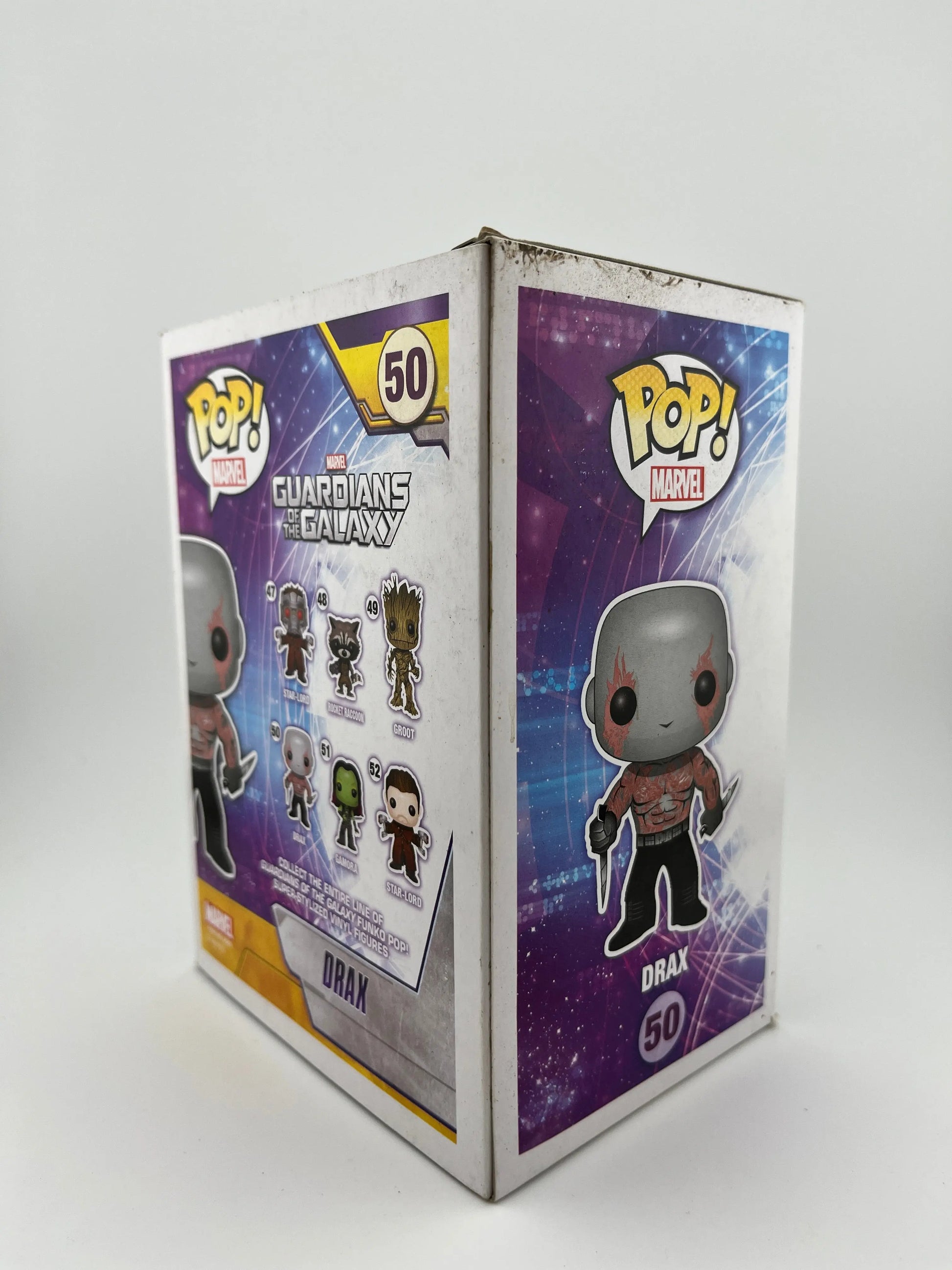 Funko POP! Marvel Guardians Of The Galaxy Drax #50 - Vinyl Collectable FRENLY BRICKS - Open 7 Days