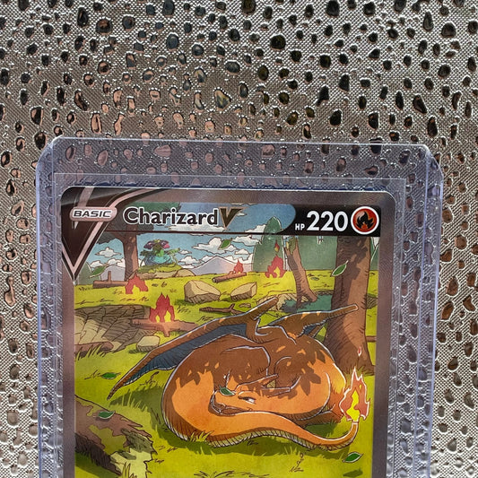 Charizard V SWSH260 Full Art Pokemon TCG Card Good Condition FRENLY BRICKS - Open 7 Days