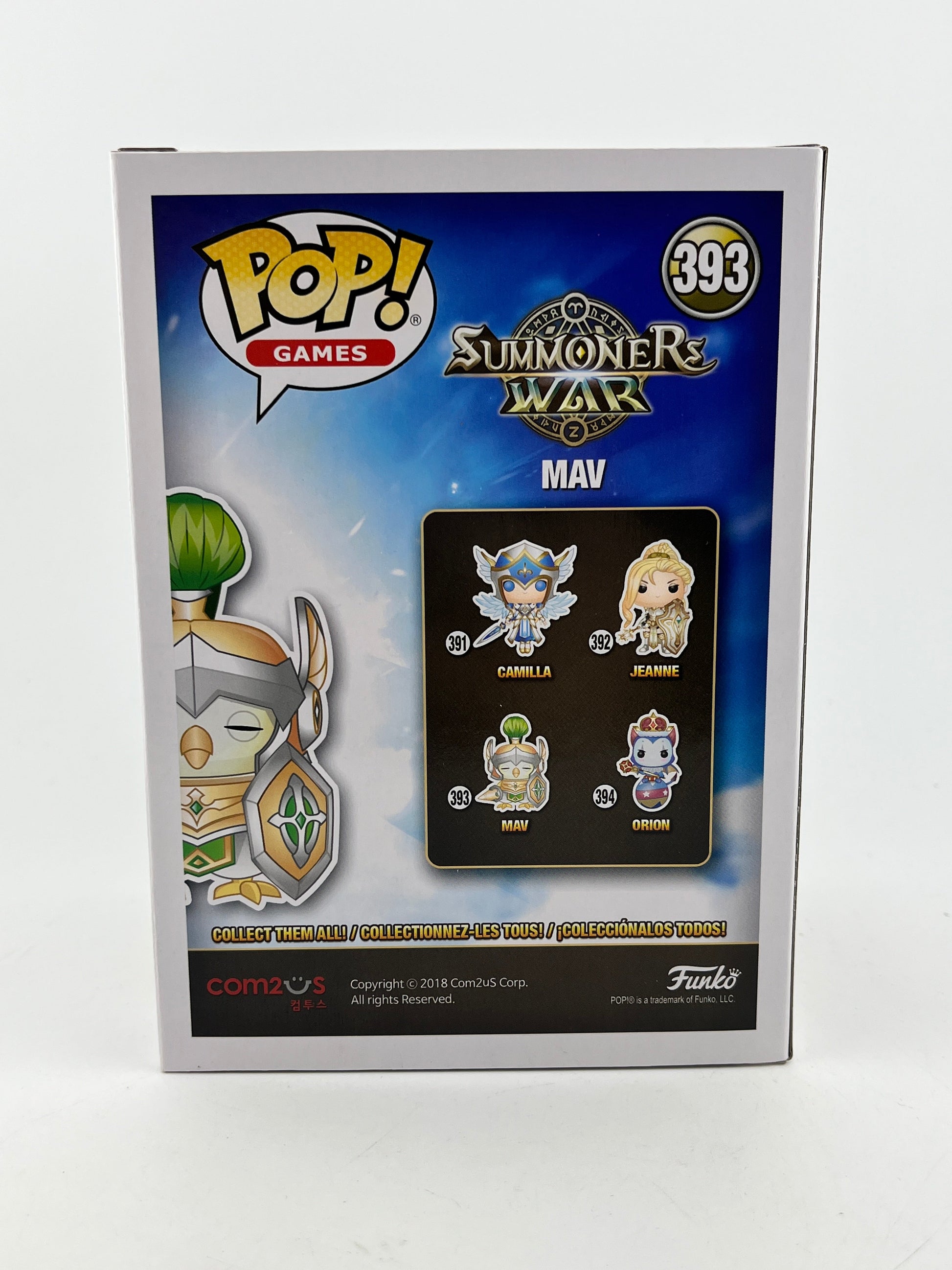 Funko POP! Games Summoners War - MAV #393 - Vinyl Collectable FRENLY BRICKS - Open 7 Days
