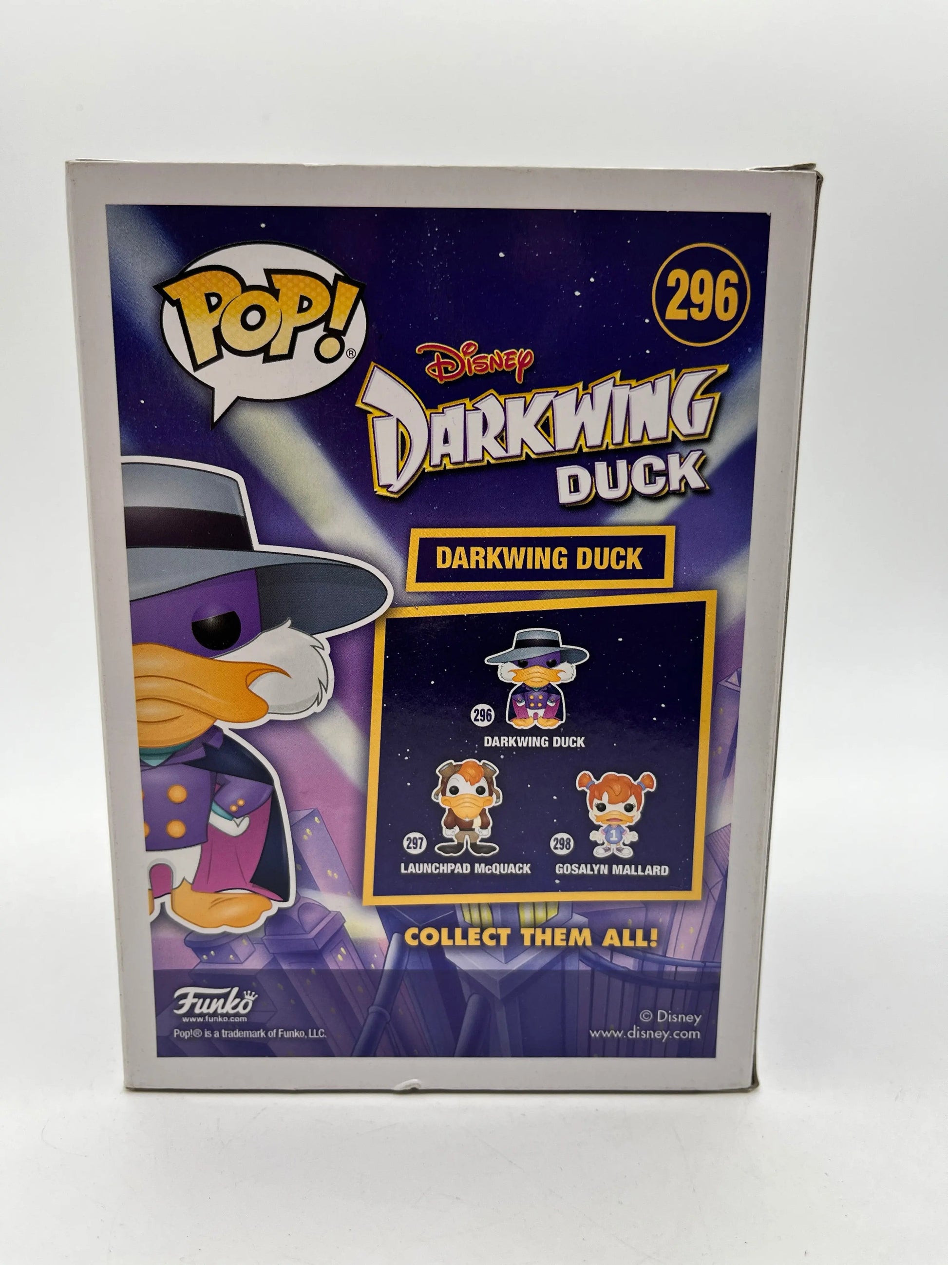 Funko POP! Disney Darkwing Duck #296 - Vinyl Collectable FRENLY BRICKS - Open 7 Days