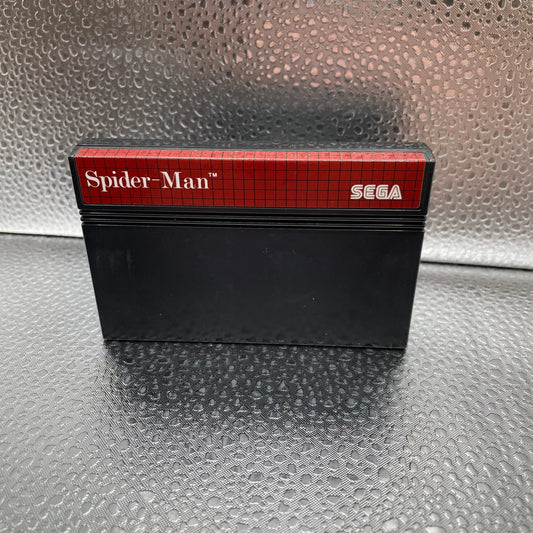 Spider-Man Spiderman Sega Master System Game Cartridge Only Tested PAL FRENLY BRICKS - Open 7 Days