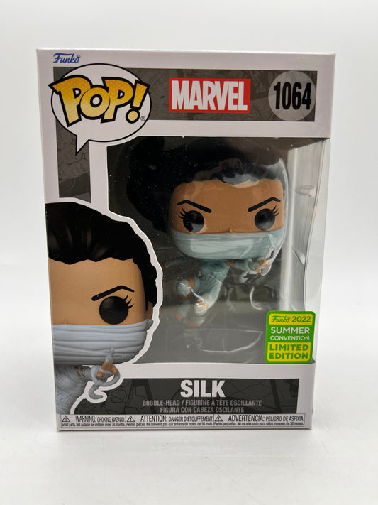 Funko POP! Marvel Silk #1064 - 2022 Summer Convention Limited Edition FRENLY BRICKS - Open 7 Days