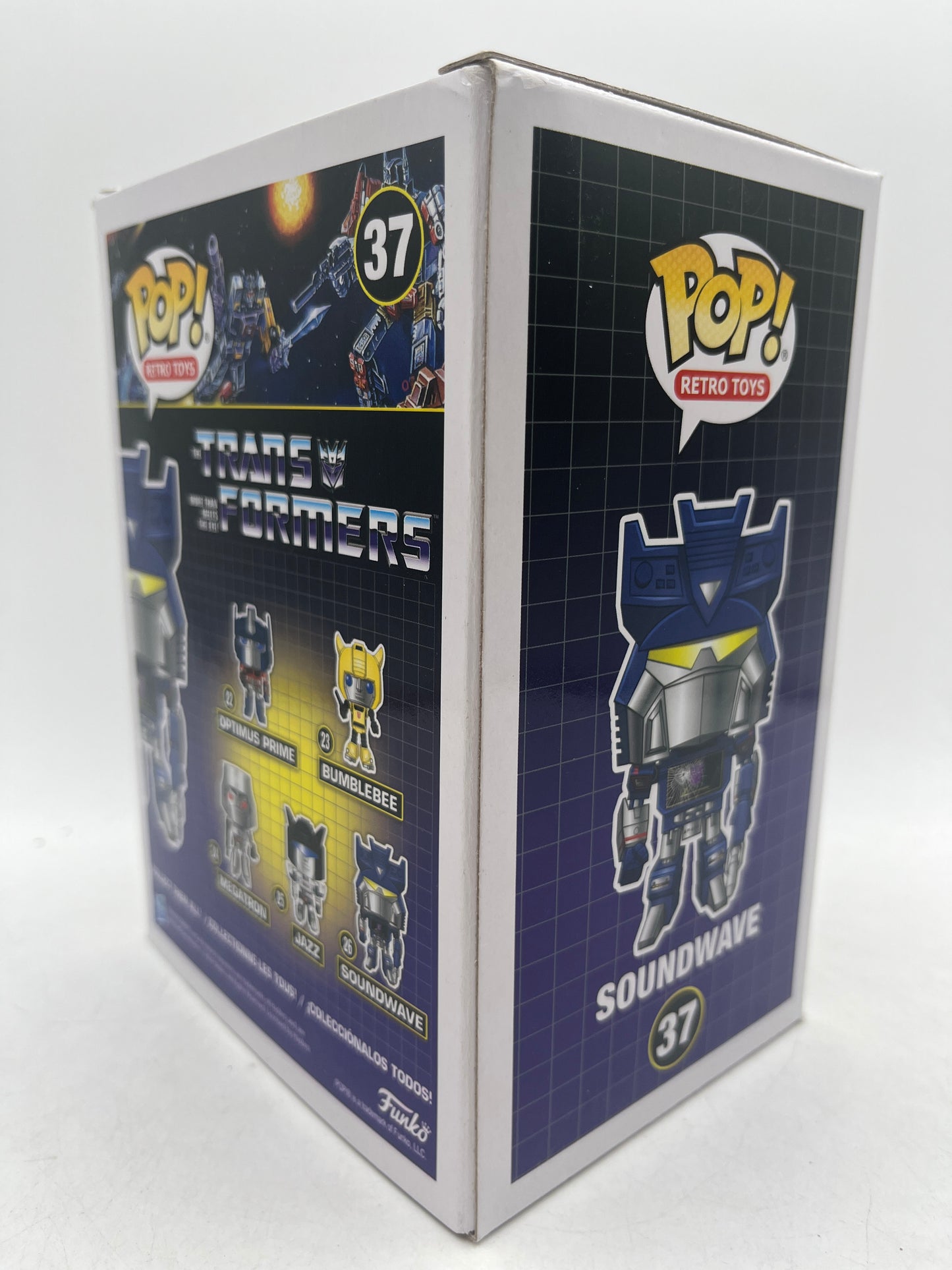 Funko Pop! Retro Transformers Soundwave #37 Special Edition