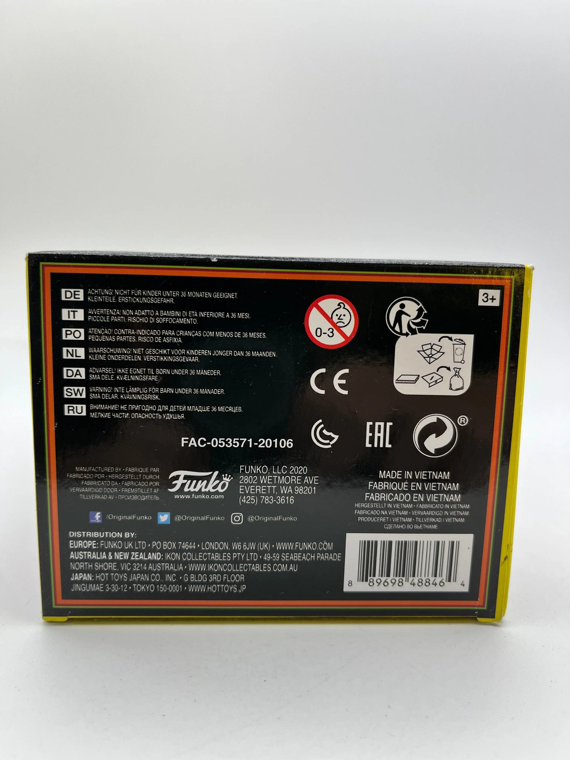 Funko POP! Marvel Iron Man Black Light Special Edition #649 FRENLY BRICKS - Open 7 Days