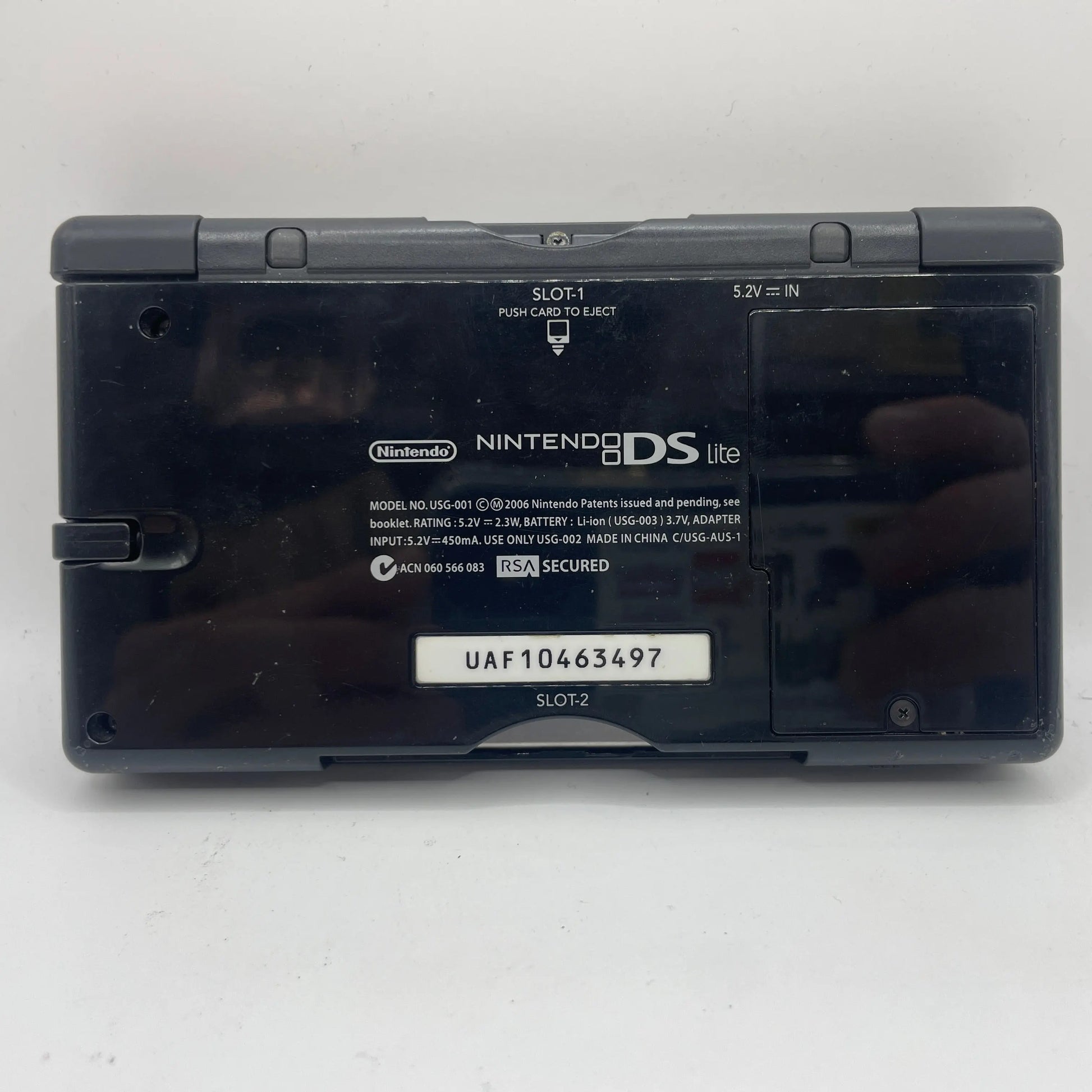 Nintendo DS lite - Untested - Black - See photos for condition FRENLY BRICKS - Open 7 Days