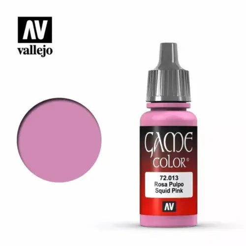 Vallejo Game Colour Acrylic Paint 17ml - 72.013 Squid Pink FRENLY BRICKS - Open 7 Days