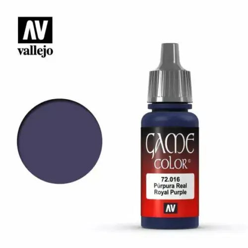Vallejo Game Colour Acrylic Paint 17ml - 72.016 Royal Purple FRENLY BRICKS - Open 7 Days