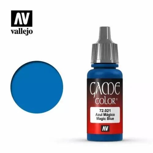 Vallejo Game Colour Acrylic Paint 17ml - 72.021 Magic Blue FRENLY BRICKS - Open 7 Days