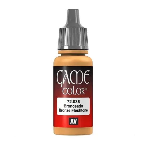 Vallejo Game Colour Acrylic Paint 17ml - 72.036 Bronze Fleshtone FRENLY BRICKS - Open 7 Days