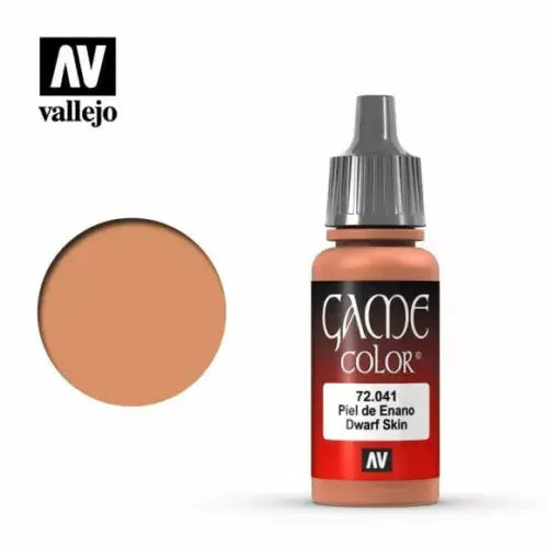 Vallejo Game Colour Acrylic Paint 17ml - 72.041 Dwarf Skin FRENLY BRICKS - Open 7 Days