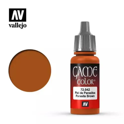Vallejo Game Colour Acrylic Paint 17ml - 72.042 Parasite Brown FRENLY BRICKS - Open 7 Days