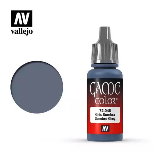 Vallejo Game Colour Acrylic Paint 17ml - 72.048 Sombre Grey FRENLY BRICKS - Open 7 Days