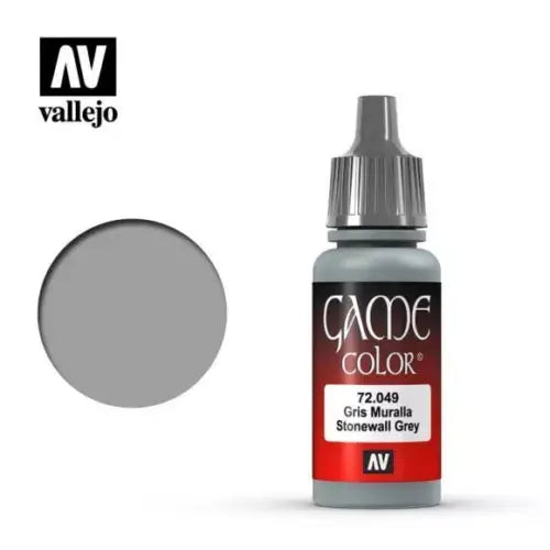 Vallejo Game Colour Acrylic Paint 17ml - 72.049 Stonewall Grey FRENLY BRICKS - Open 7 Days