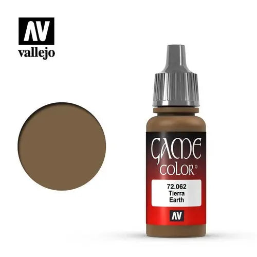 Vallejo Game Colour Acrylic Paint 17ml - 72.062 Earth FRENLY BRICKS - Open 7 Days
