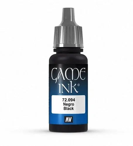 Vallejo Game Colour Fantasy Game Ink 17ml - 72.094 Black FRENLY BRICKS - Open 7 Days