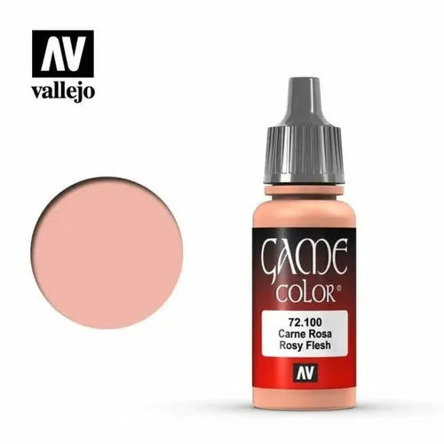 Vallejo Game Colour Acrylic Paint 17ml - Rosy Flesh FRENLY BRICKS - Open 7 Days