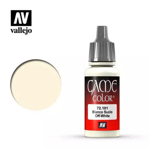 Vallejo Game Colour Acrylic Paint 17ml - 72.101 Off White FRENLY BRICKS - Open 7 Days