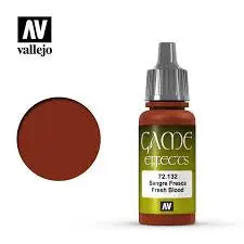 Vallejo Game Colour Special Effects 17ml - 72.132 Fresh Blood FRENLY BRICKS - Open 7 Days