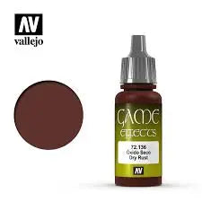 Vallejo Game Colour Special Effects 17ml - 72.136 Dry Rust FRENLY BRICKS - Open 7 Days