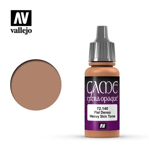 Vallejo Game Colour Fantasy Extra Opaque 17ml - 72.140 Heavy Skin Tone FRENLY BRICKS - Open 7 Days