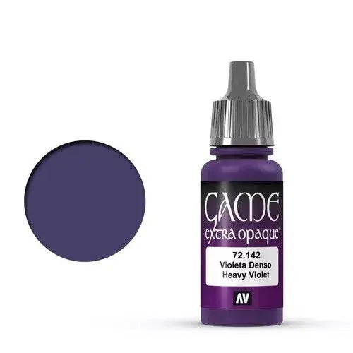 Vallejo Game Colour Fantasy Extra Opaque 17ml - 72.142 Heavy Violet FRENLY BRICKS - Open 7 Days