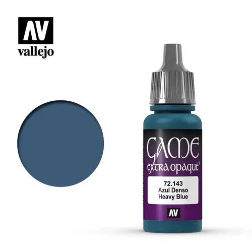 Vallejo Game Colour Fantasy Extra Opaque 17ml - 72.143 Heavy Blue FRENLY BRICKS - Open 7 Days