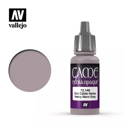 Vallejo Game Colour Fantasy Extra Opaque 17ml - 72.148 Heavy Warm Grey FRENLY BRICKS - Open 7 Days