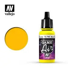 Vallejo Fantasy Colours Game Air 17ml - 72.705 Moon Yellow FRENLY BRICKS - Open 7 Days