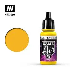 Vallejo Fantasy Colours Game Air 17ml - 72.706 Sun Yellow FRENLY BRICKS - Open 7 Days
