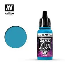 Vallejo Fantasy Colours Game Air 17ml - 72.723 Electric Blue FRENLY BRICKS - Open 7 Days