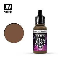 Vallejo Fantasy Colours Game Air 17ml - 72.743 Beasty Brown FRENLY BRICKS - Open 7 Days