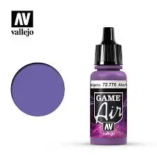 Vallejo Fantasy Colours Game Air 17ml - 72.776 Alien Purple FRENLY BRICKS - Open 7 Days