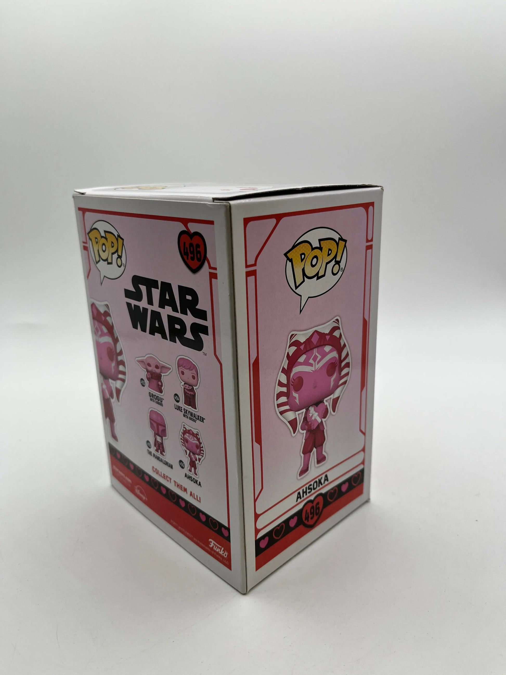 Funko POP! Star Wars Ashoka #496 - Valentines Edition - Vinyl Collectable FRENLY BRICKS - Open 7 Days