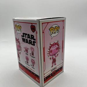 Funko POP! Star Wars Ashoka #496 - Valentines Edition - Vinyl Collectable FRENLY BRICKS - Open 7 Days