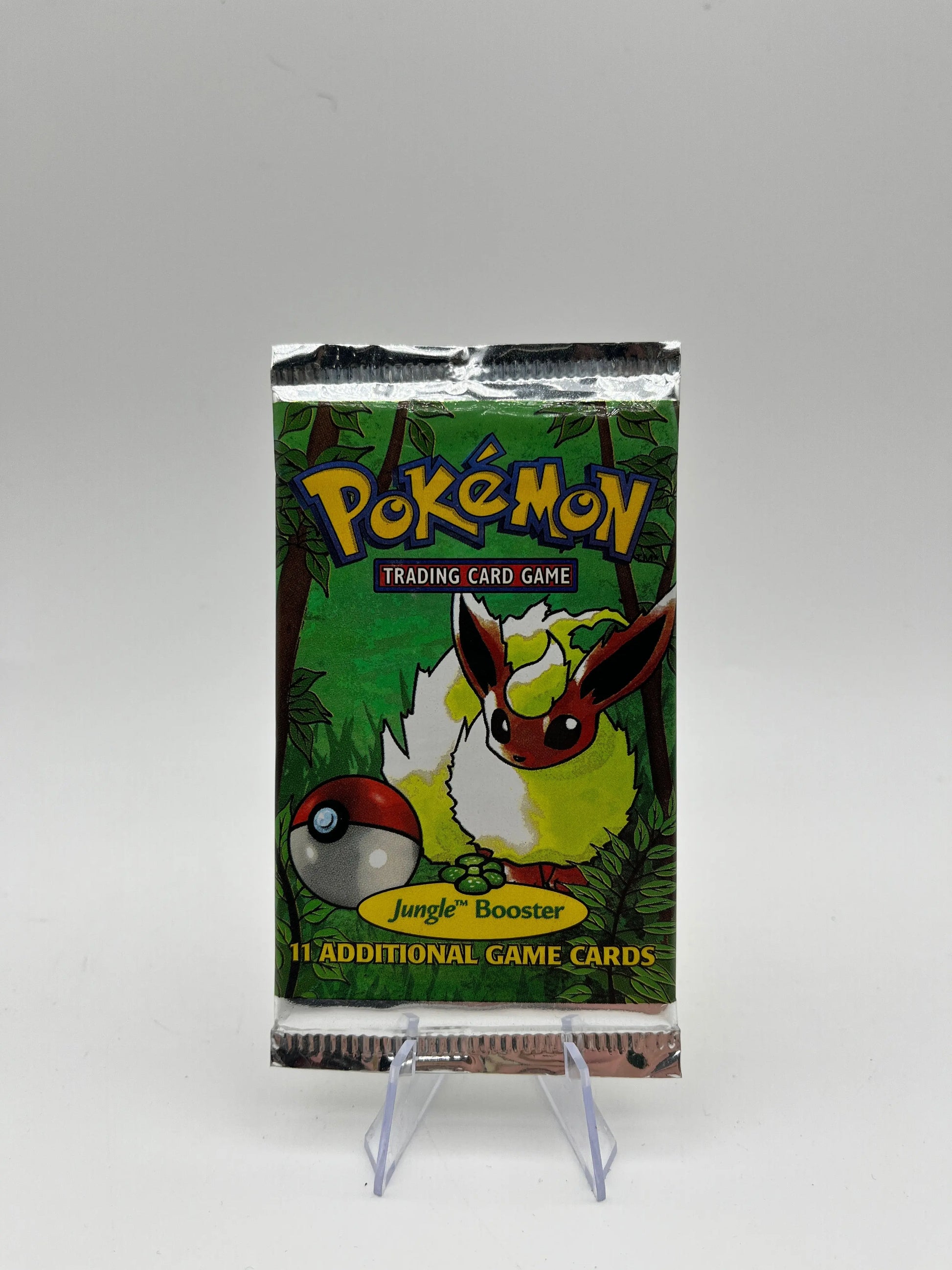 Pokèmon Jungle Vintage Pack Sealed 1999 Eevee Art FRENLY BRICKS - Open 7 Days