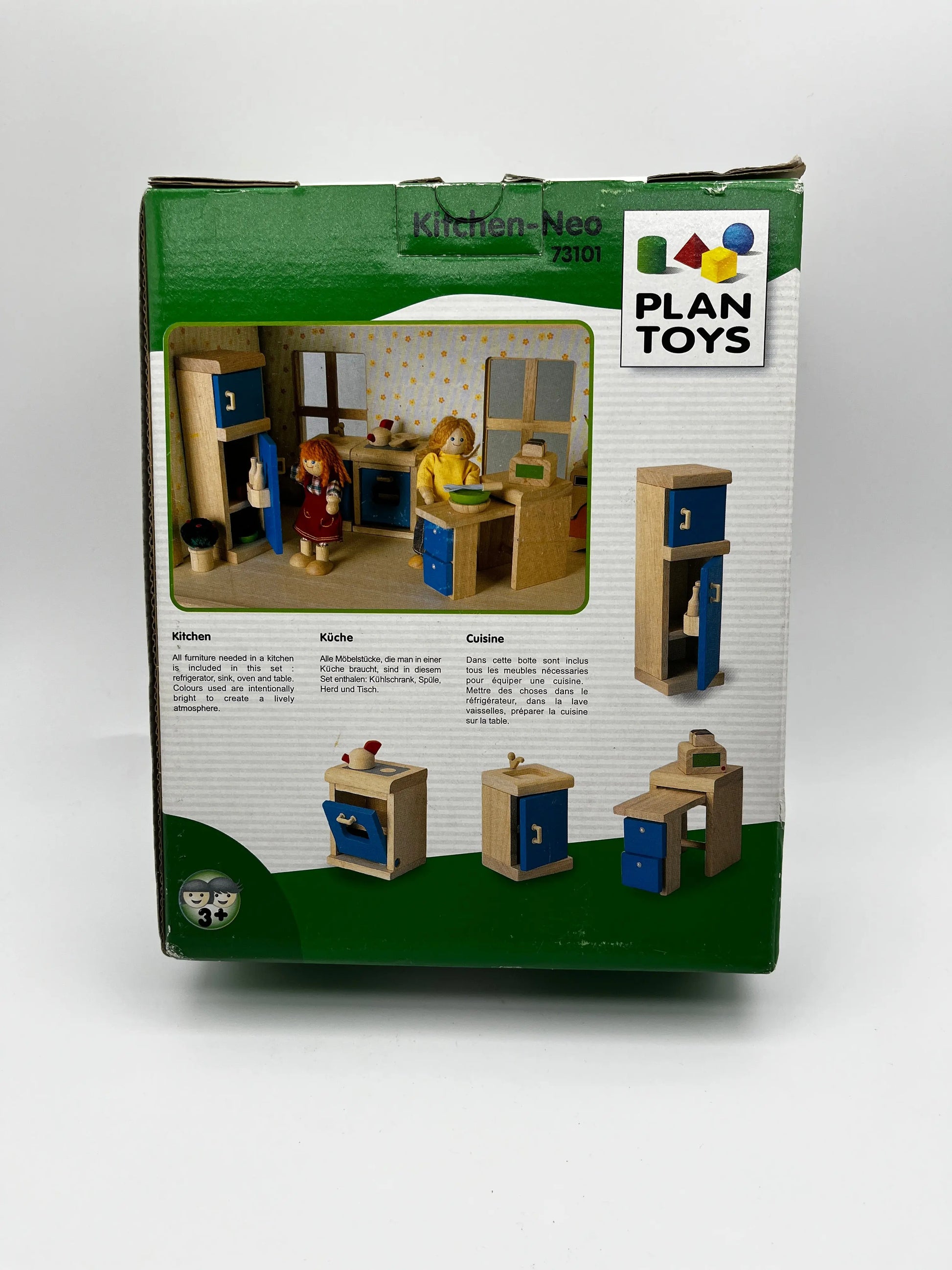 Plan Toys Dollhouse Kitchen Neo Set 73101 FRENLY BRICKS - Open 7 Days