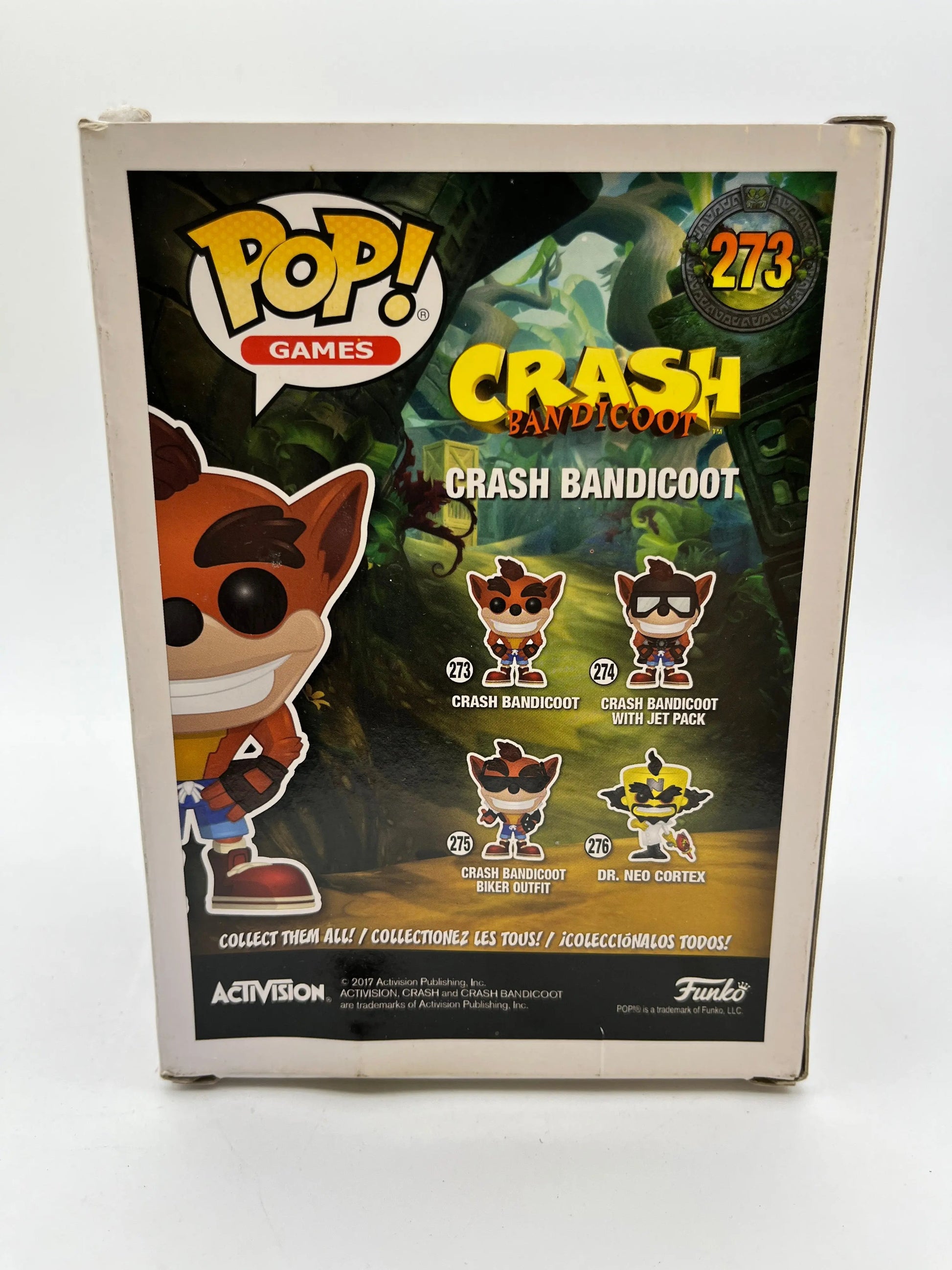 Funko POP! Games Crash Bandicoot: Crash Bandicoot Glow in the Dark #273 FRENLY BRICKS - Open 7 Days