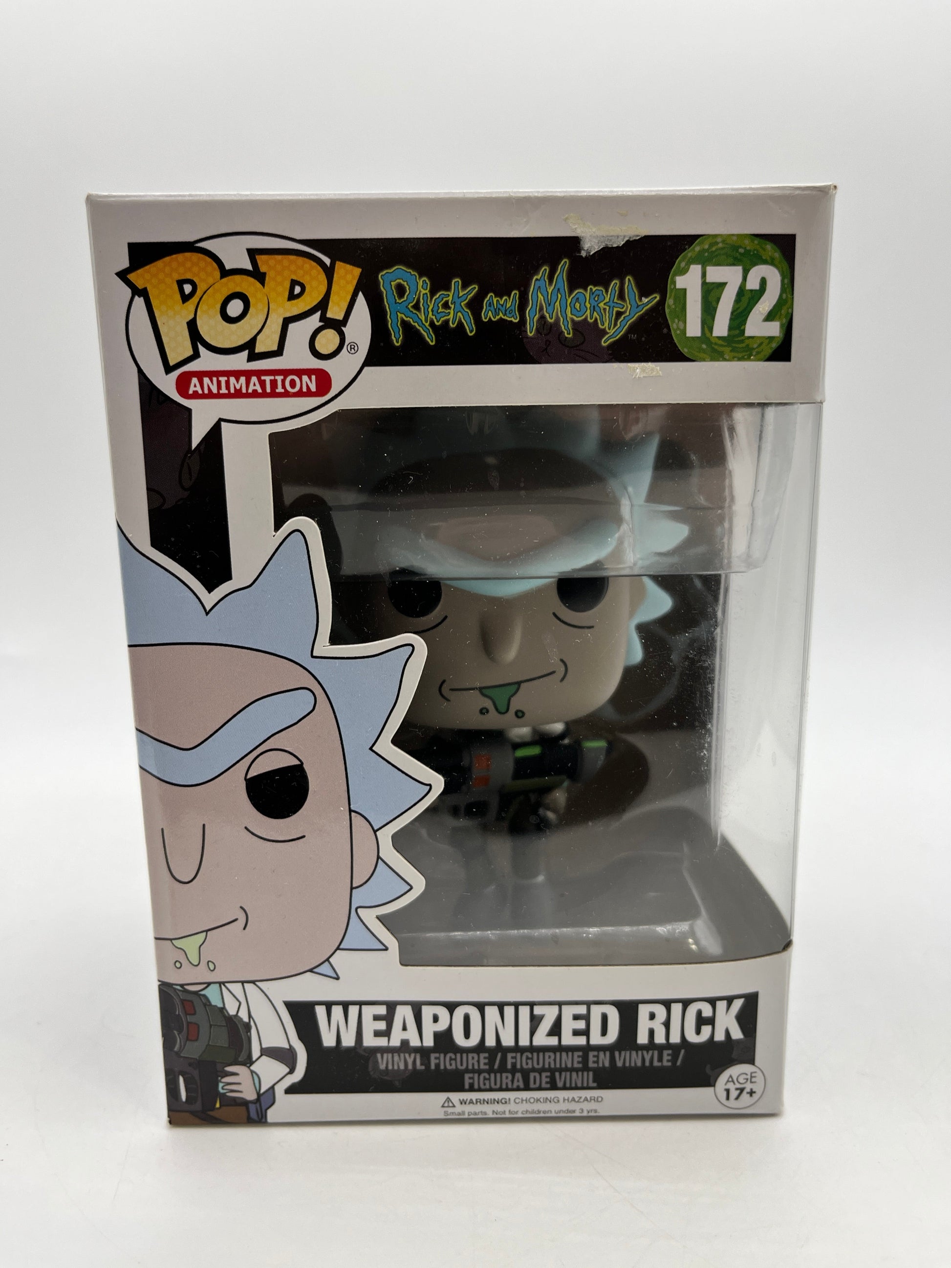Funko POP! Animation Rick And Morty Weaponized Rick #172 - Vinyl Collectable FRENLY BRICKS - Open 7 Days