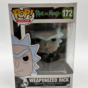 Funko POP! Animation Rick And Morty Weaponized Rick #172 - Vinyl Collectable FRENLY BRICKS - Open 7 Days