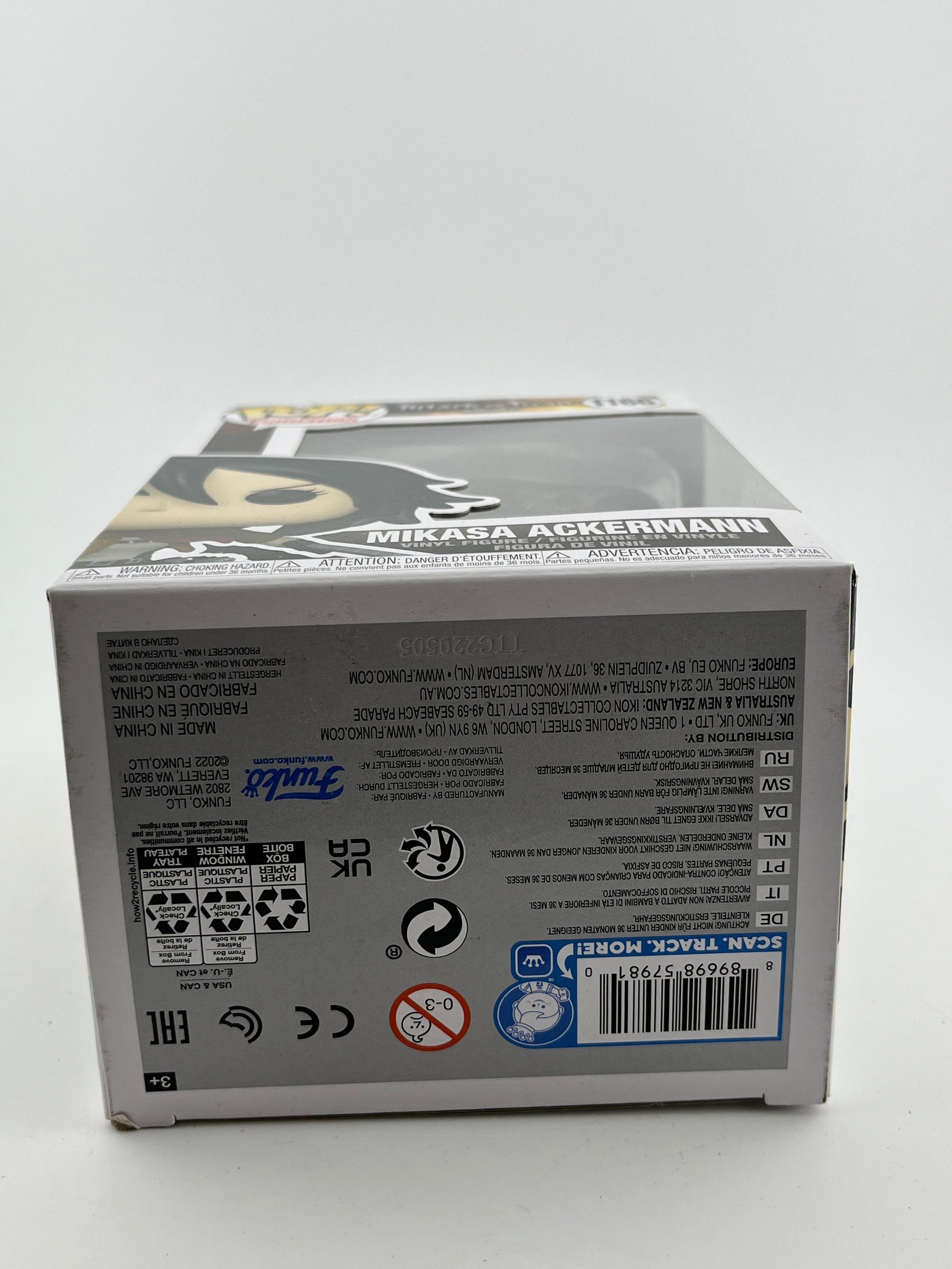 Funko POP! Animation Attack On Titan - Mikasa Ackermann #1166 - Vinyl Collectable FRENLY BRICKS - Open 7 Days