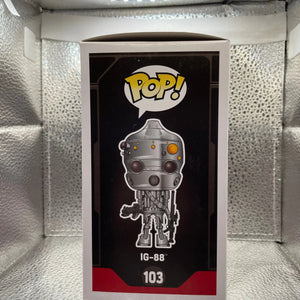 Funko Pop! Star Wars IG-88 Smuggler's Bounty Exclusive #103 FRENLY BRICKS - Open 7 Days