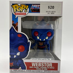 Funko POP! Television Masters Of The Universe Webstor #997 FRENLY BRICKS - Open 7 Days