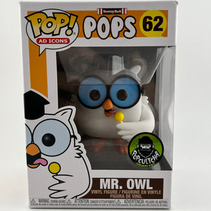 Funko POP! AD Icons Tootsie Roll - Mr. Owl #62 - PopCultcha Exclusive FRENLY BRICKS - Open 7 Days