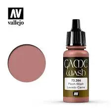 Vallejo Game Colour Wash 17ml - 73.204 Flesh Wash FRENLY BRICKS - Open 7 Days
