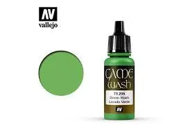 Vallejo Game Colour Wash 17ml - 73.205 Green Wash FRENLY BRICKS - Open 7 Days