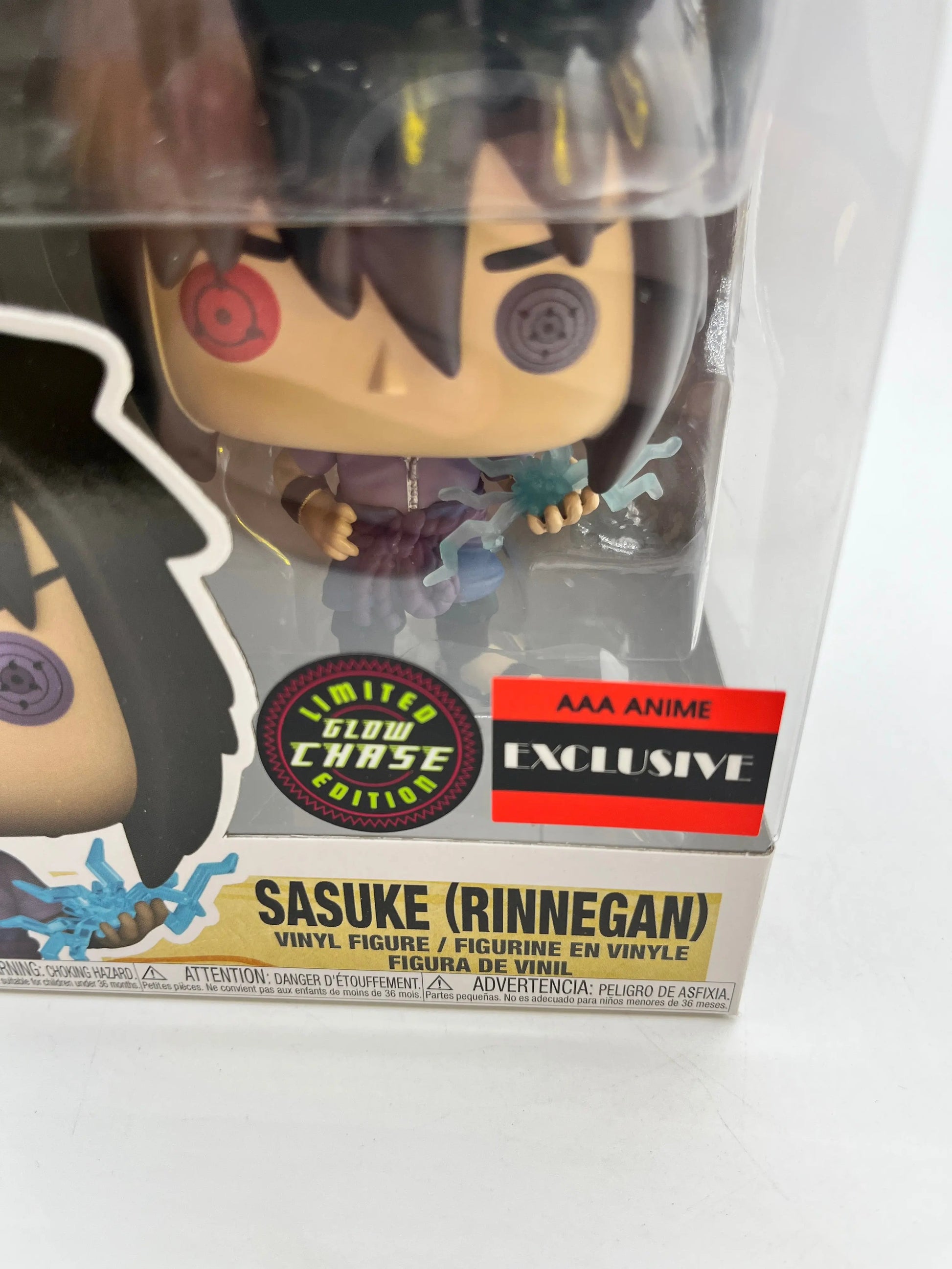 Funko POP! Naruto Shippuden Sasuke (Rinnegan) #1023 AAA Exclusive Glow Chase FRENLY BRICKS - Open 7 Days