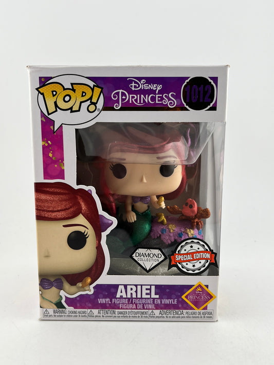 Funko POP! Disney Princesses - Ariel #1012 - Diamond Special Edition FRENLY BRICKS - Open 7 Days