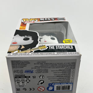 Funko POP! Rocks Kiss - The Starchild #122 - Glow In The Dark - Vinyl Collectable FRENLY BRICKS - Open 7 Days